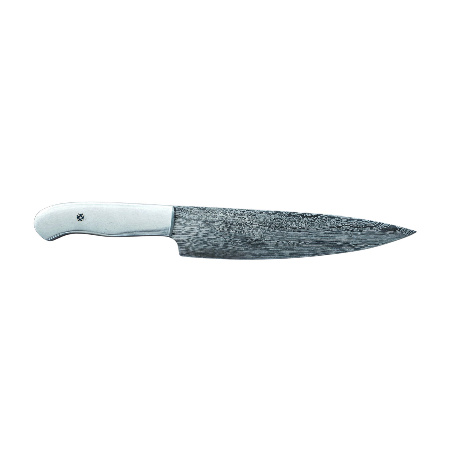 Chef's Knife- High Carbon Damascus Steel - Battling Blades