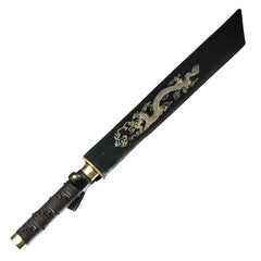 Ninja Bundle- Ninjato Sword- Cleaning Kit- Sharpener- Stand - Battling Blades