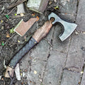 Viking Bearded Ax - 21" - Handmade High Carbon 1095 Steel