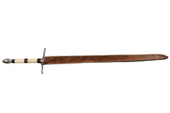 Montante Sword – Damascus Steel- 55" - Battling Blades