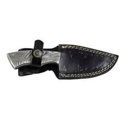 Bushcraft Knife- High Carbon Damascus Steel- 7" - Battling Blades
