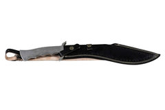 Chirra Kukri Knife-Damascus Steel- 18" - Battling Blades