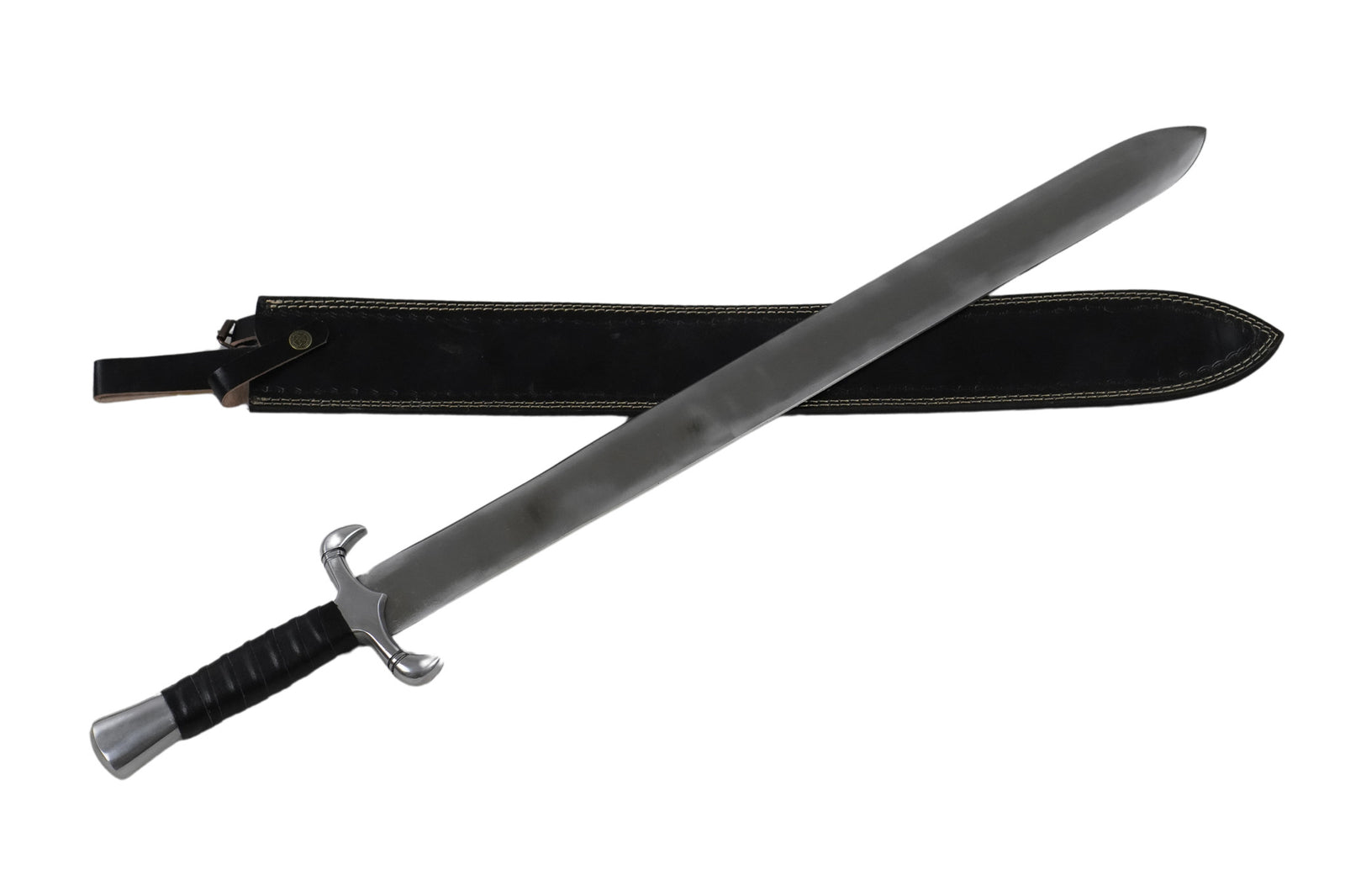 Short Scottish Arming Sword- Stainless Steel- 34" - Battling Blades