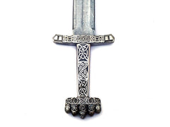 Viking Sword- Petersen Type S- Damascus Steel- 43" - Battling Blades