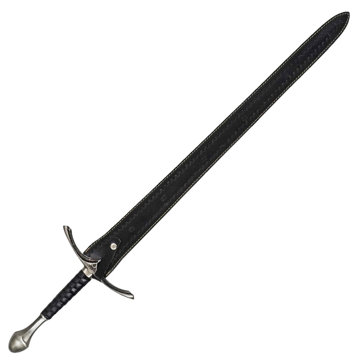 Black Longsword- Damascus Steel- 45" - Battling Blades