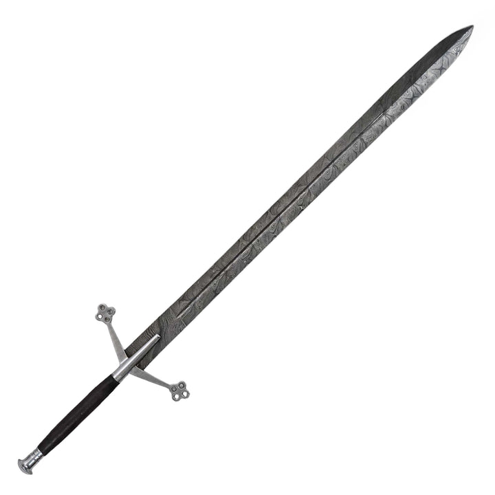 Claymore Sword- Damascus Steel - 44" - Battling Blades