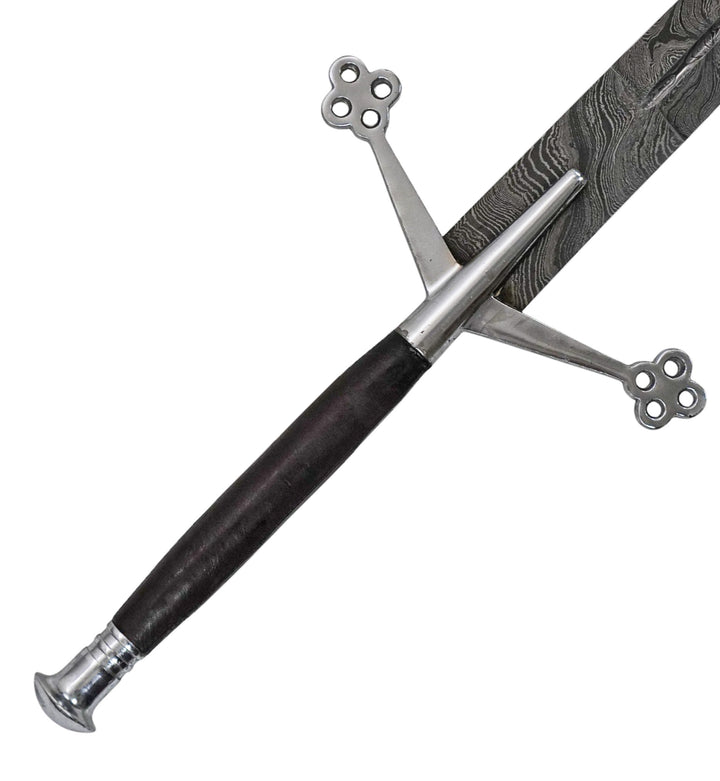 Claymore Sword- Damascus Steel - 44" - Battling Blades