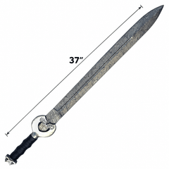 Spanish Longsword - El Cid Sword - Damascus Steel 37" - Battling Blades