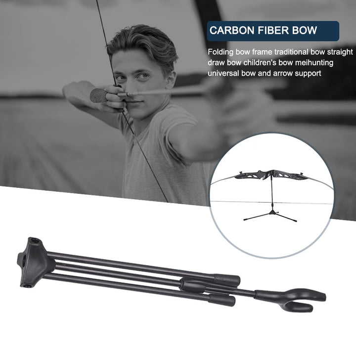 Adjustable Carbon Fiber Archery Bow Stand