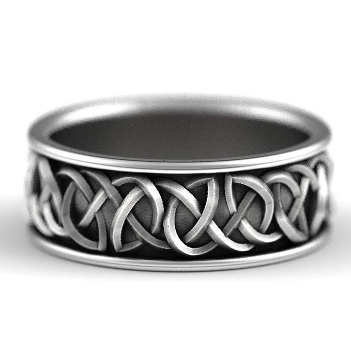Huitan Giant Wolf Nordic Mythology Ring