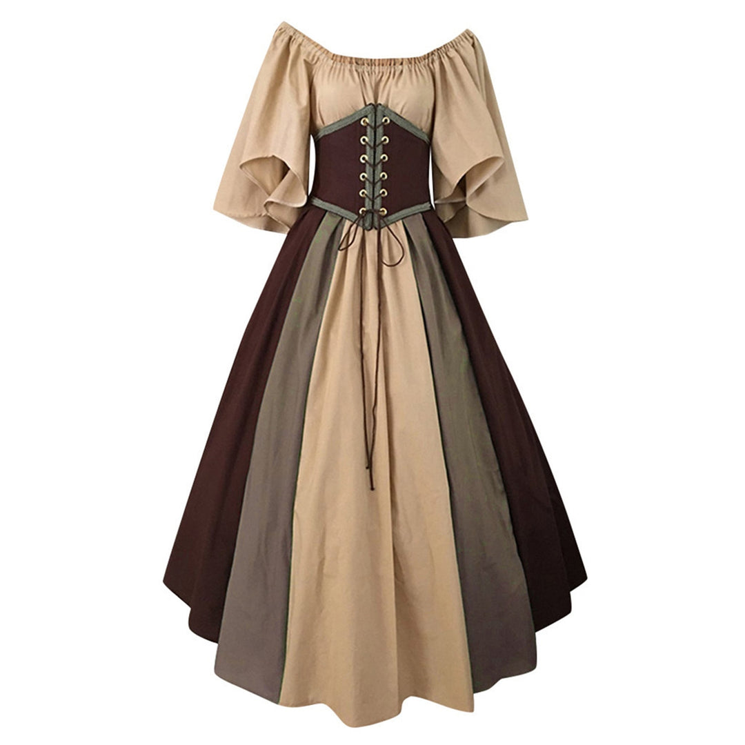 Medieval Vintage Elven Maxi Dress