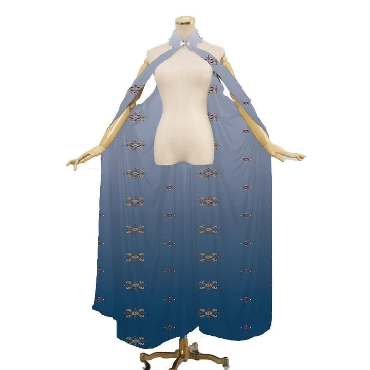 Elven Queen Mesh Cape - Fairy Wedding Dress - Battling Blades