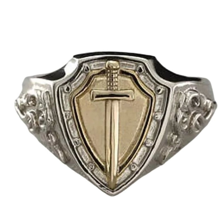 Crusade Cross Ring - Signet Retro Ring