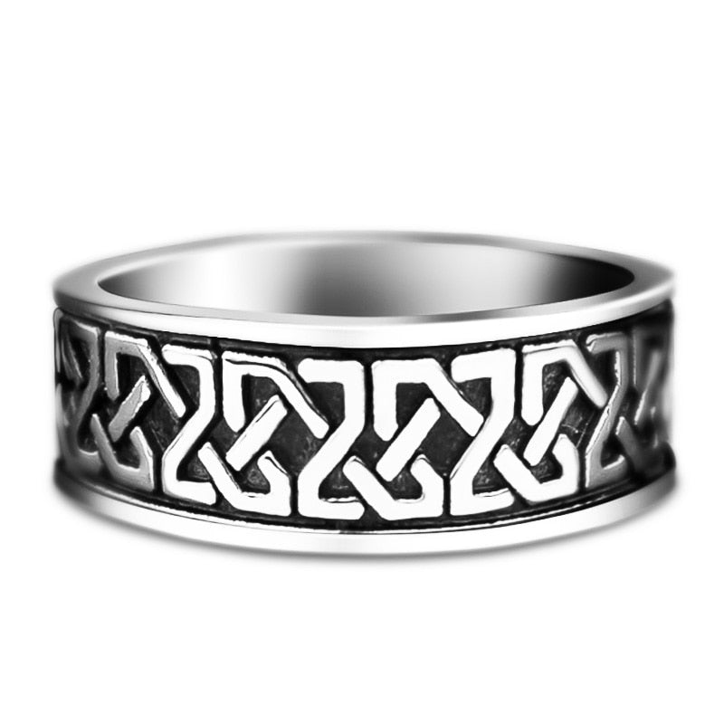 Huitan Giant Wolf Nordic Mythology Ring