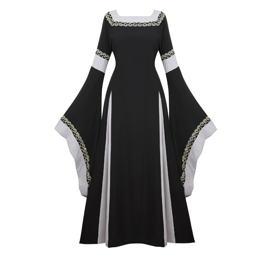 Renaissance Elegance: Irish Long Dress