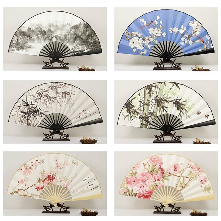 Vintage Chinese Classical Xuan Bamboo Fan