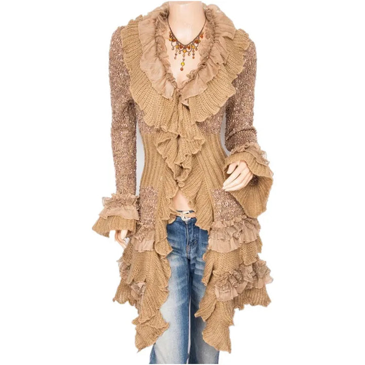 Victorian Vintage Renaissance Lace-Up Coat Women's Steampunk Jacket