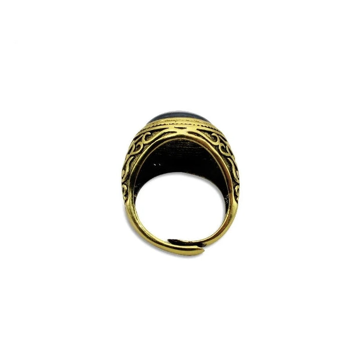 Handmade Medieval Adjustable Ring - Vintage Knight Ring