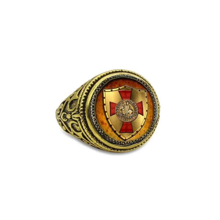 Handmade Medieval Adjustable Ring - Vintage Knight Ring