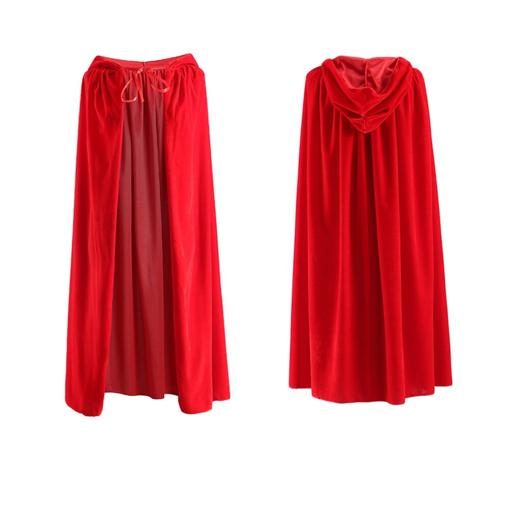 Velvet Enchantress Cloak: Medieval Wicca Robe