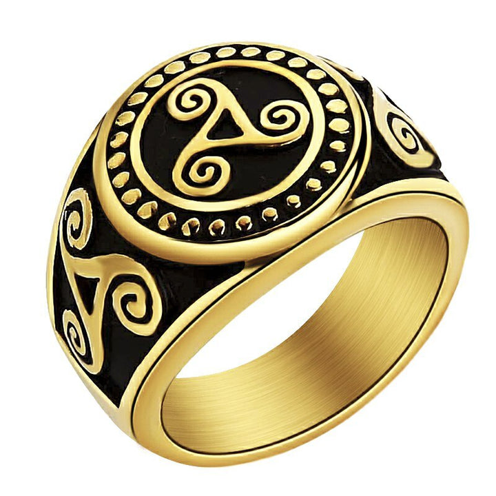 Norse Viking Rune - Odin Symbol Amulet Ring