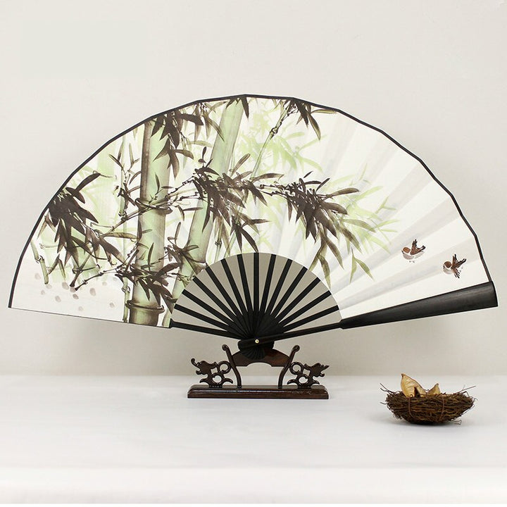 Vintage Chinese Classical Xuan Bamboo Fan