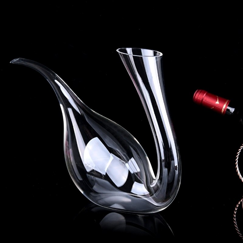 Mouth Blown Crystal Glass - Wine Pourer