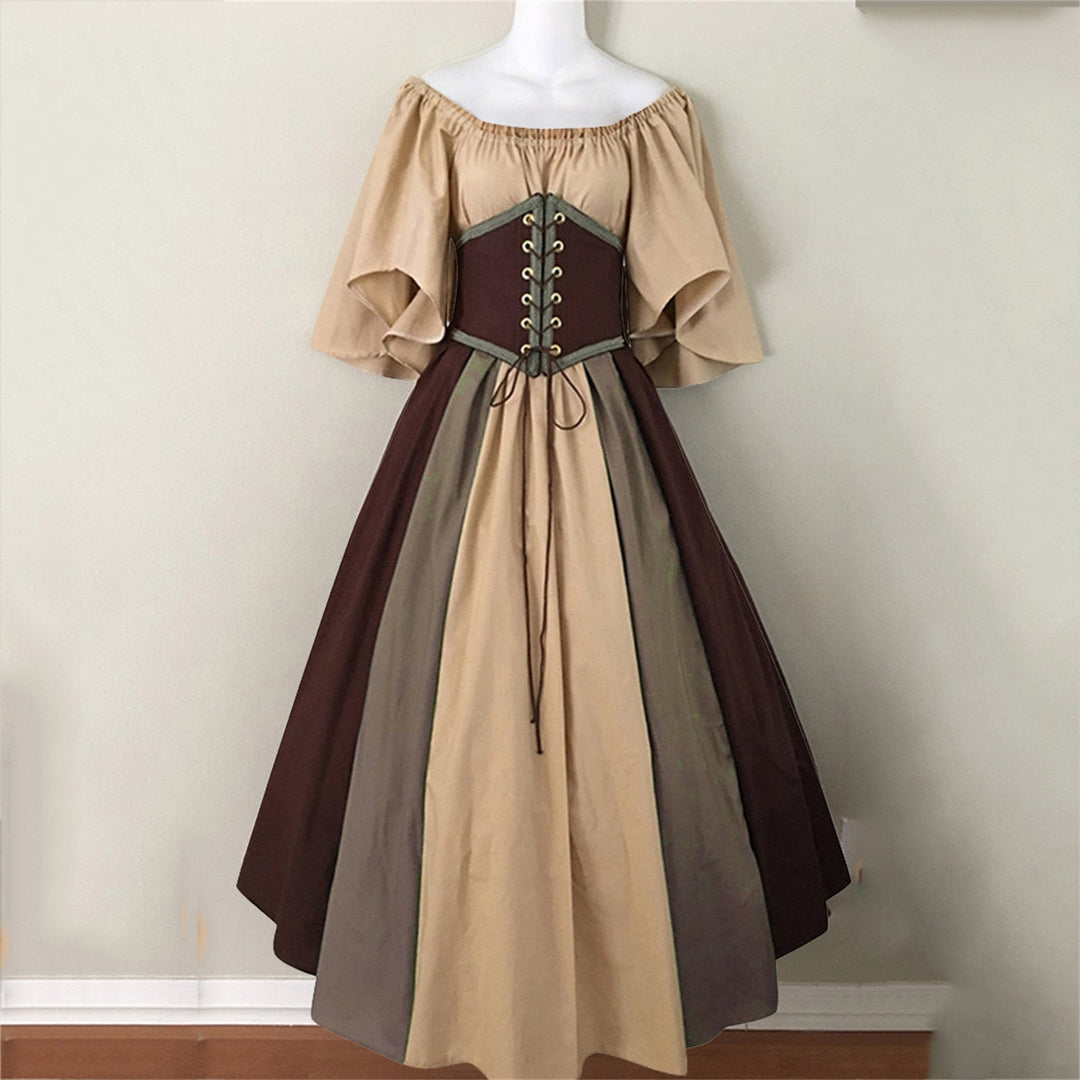 Medieval Vintage Elven Maxi Dress