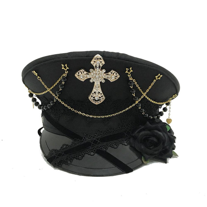 Gothic Lolita Military Hat
