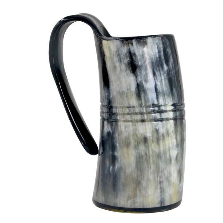 Natural Ox Horn Viking Mug - Drinking Horn Tankard
