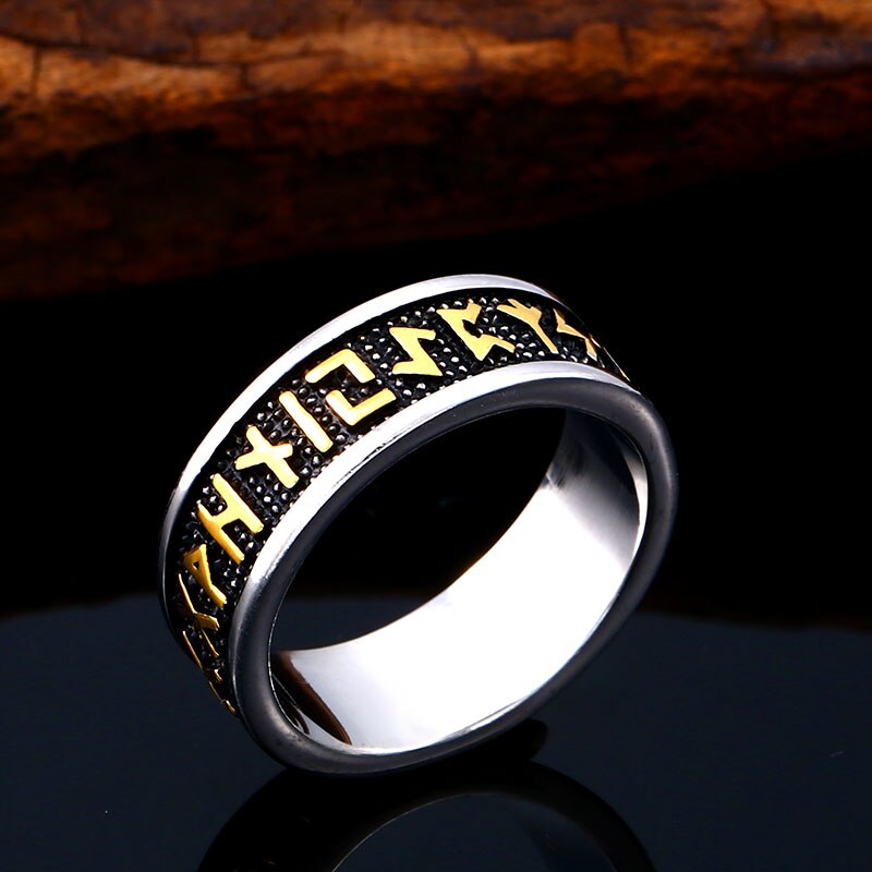 Viking Rune Amulet Ring