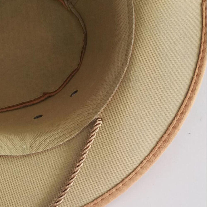 Renaissance Elegance: Western Cowboy Hat with Grand Brim