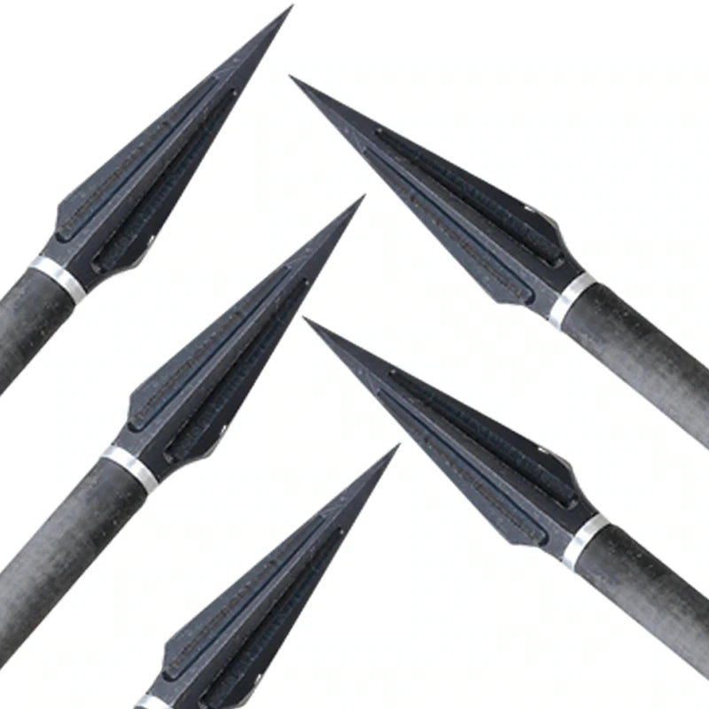 6 pcs Carbon Steel Hunting Arrow heads
