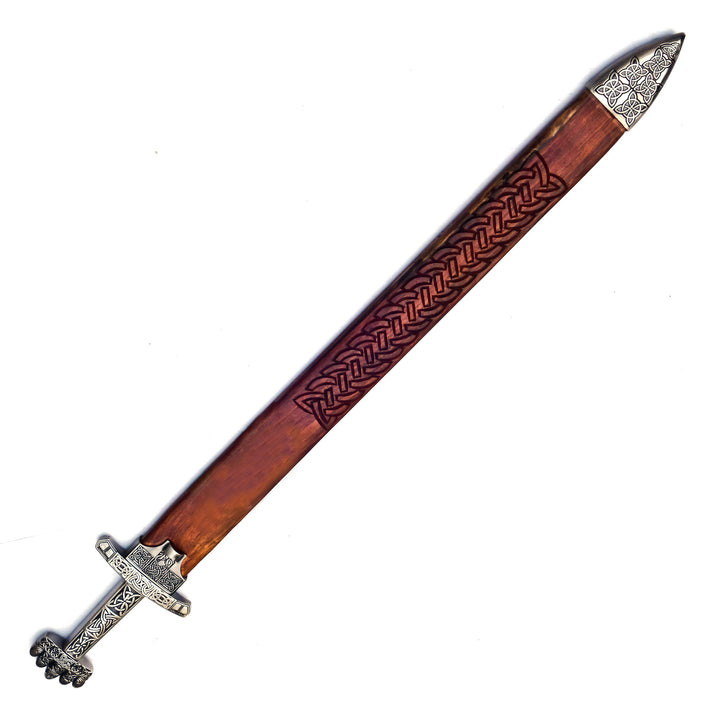 Viking Sword- Petersen Type S- Damascus Steel- 43" - Battling Blades