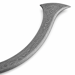 Khopesh - Hand Forged Egyptian Sword - Damascus Steel- 24" - Battling Blades