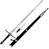 Longsword with Knife - 55"- High Carbon 1095 Steel Sword With Clay Temper