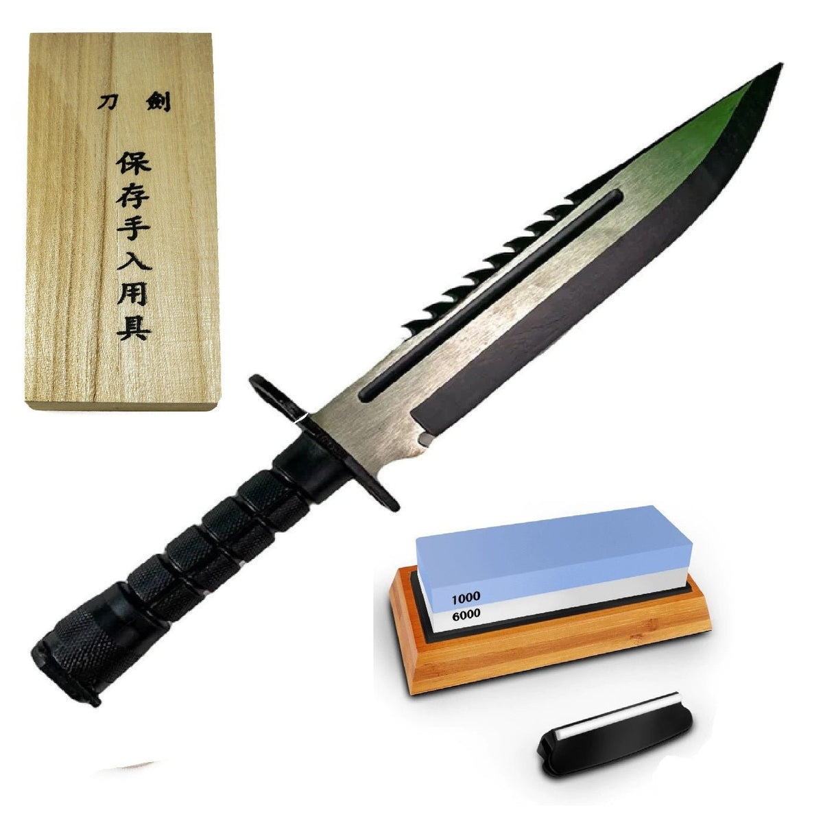 Military Knife Bundle- Bowie Knife - Battling Blades
