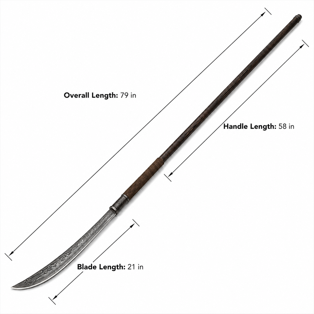 Naginata Spear Sizing