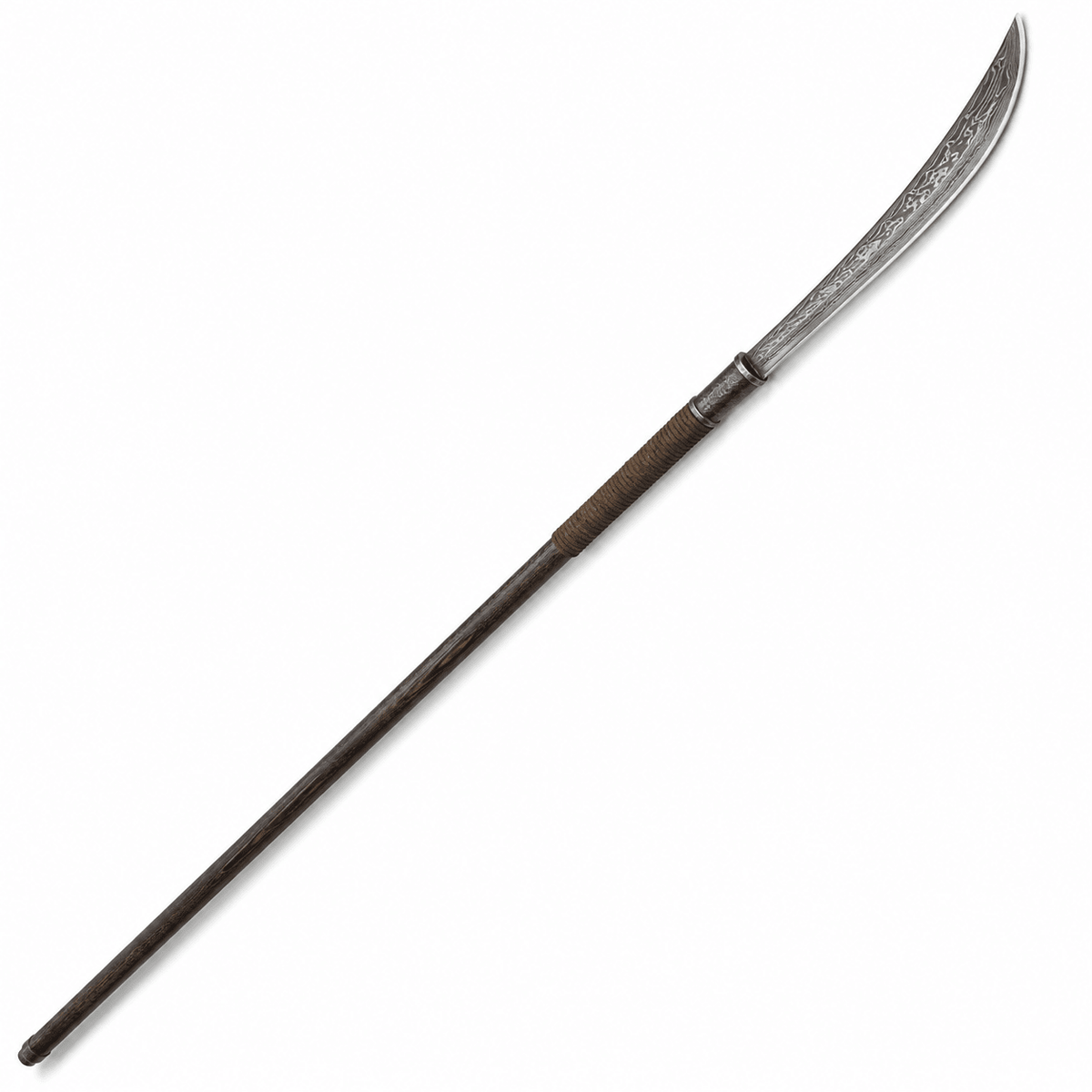 Naginata - Damascus Steel - 79" Japanese Polearm | Spear - Battling Blades