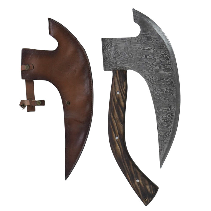 Pizza Rocker Knife With Sheath