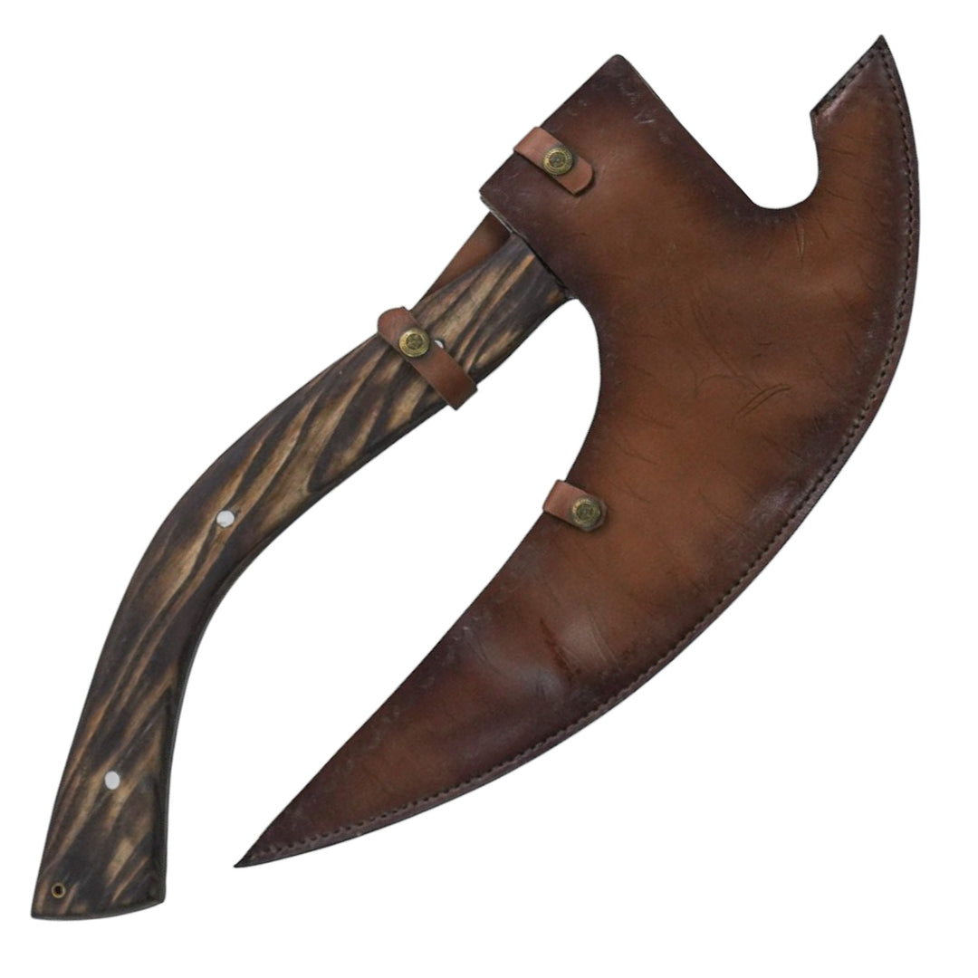 Pizza Rocker Knife Sheathed