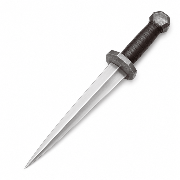 Rondel Knife- 1095 Steel Blade - 15" - Battling Blades