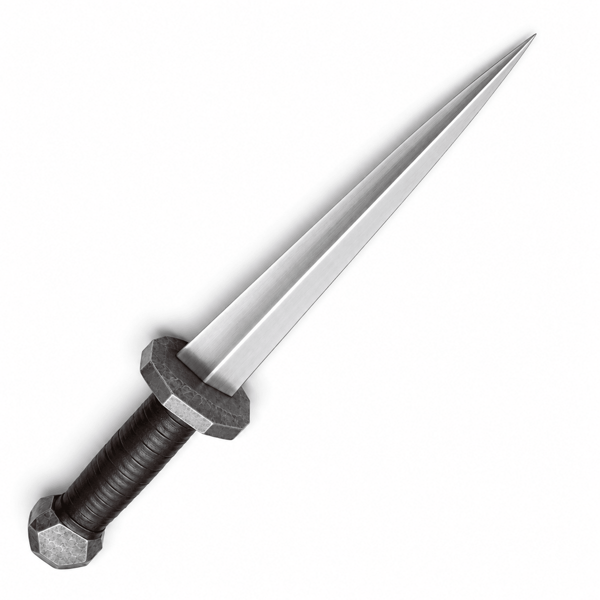 Rondel Knife- 1095 Steel Blade - 15" - Battling Blades