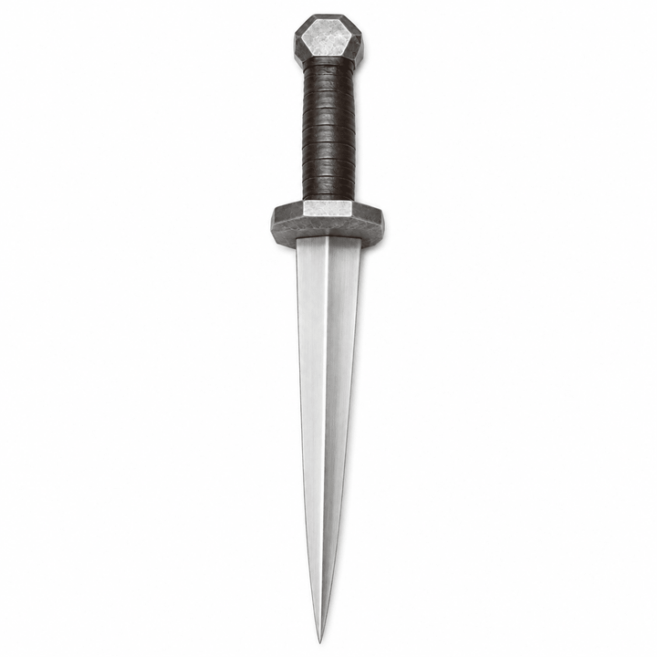 Rondel Knife- 1095 Steel Blade - 15" - Battling Blades