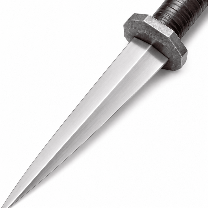 Rondel Knife- 1095 Steel Blade - 15" - Battling Blades