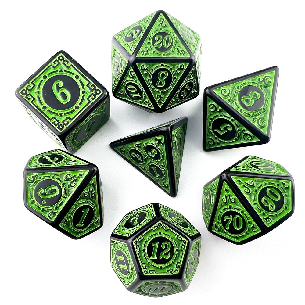 Polyhedral Dice Set - Dungeon Dragons