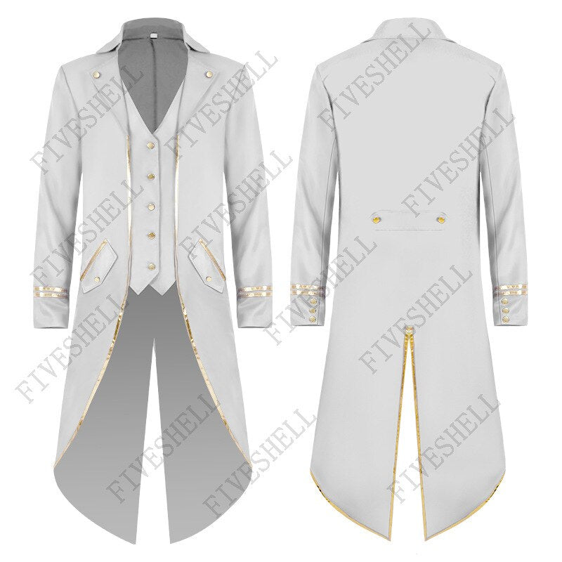 Renaissance Tailcoat Jacket: Victorian Frock Coat