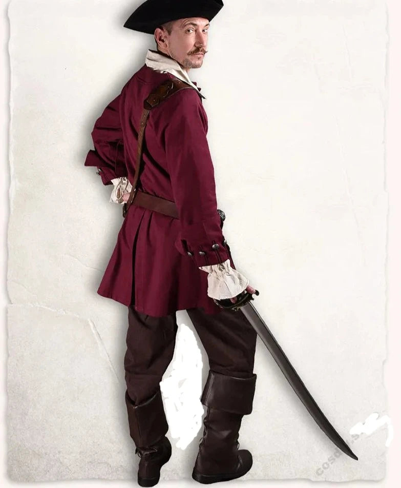 Half Haddock Vintage Boots - Pirate Warrior Leather Boots