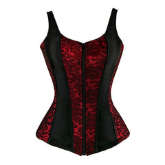 Renaissance Corset: Strapped Satin Overbust - Battling Blades
