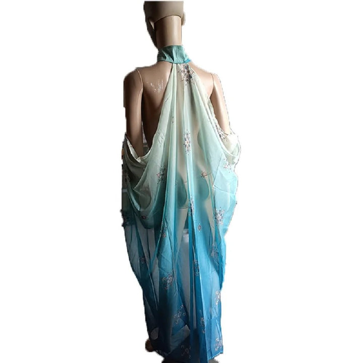 Elven Queen Mesh Cape - Fairy Wedding Dress - Battling Blades